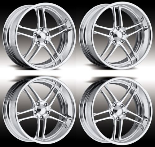 17" Sport Pro Wheels Boost Forged Staggered 2 Piece Billet Alloy Rims - Picture 1 of 4