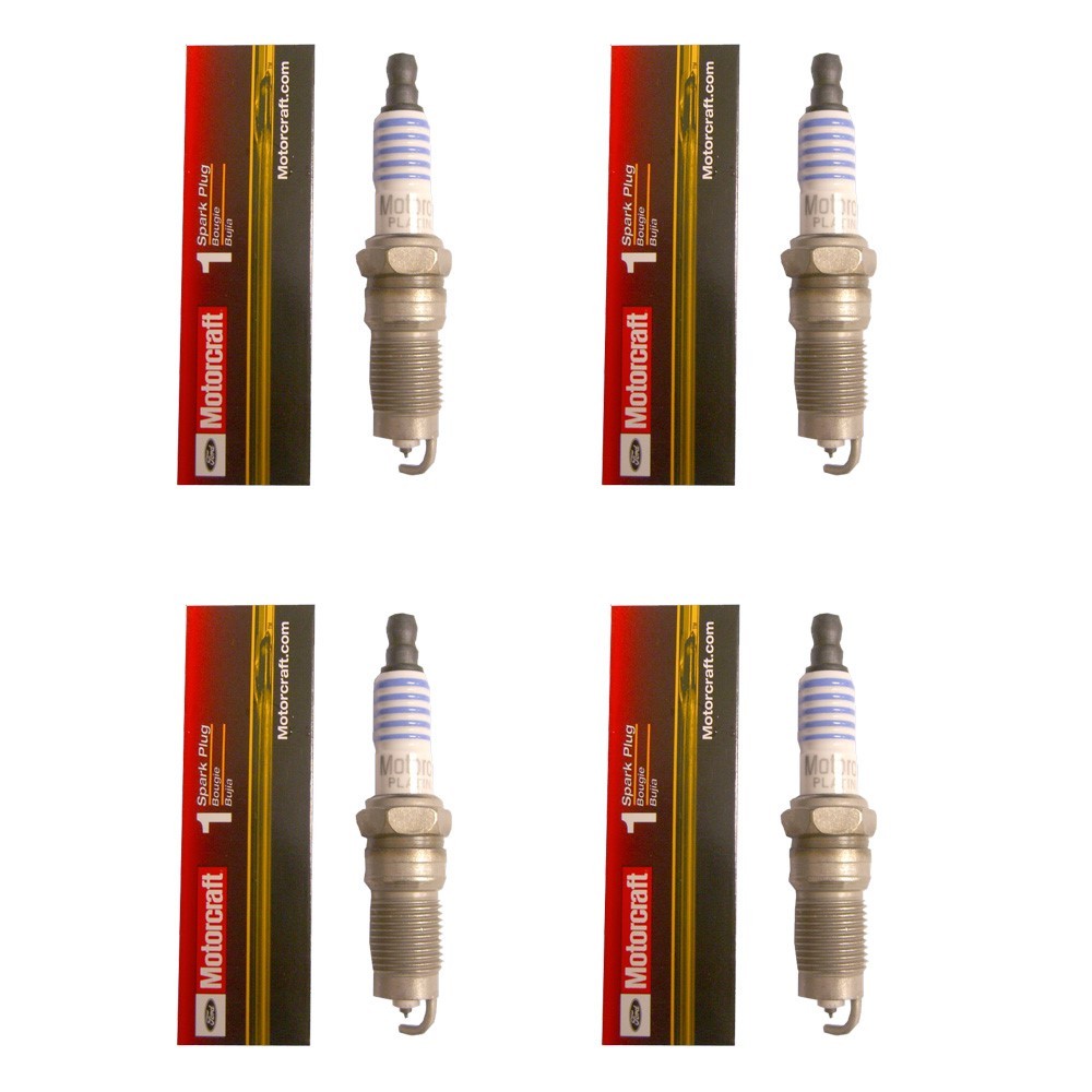 Motorcraft SP504 Finewire Platinum Tip - Xtreme Performance Spark Plug Set  4