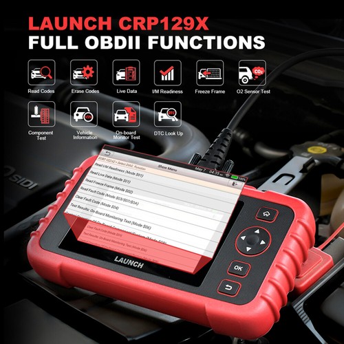 LAUNCH CRP129X Profi KFZ Diagnosegerät Auto OBD2 Scanner TPMS EPB SAS ABS DPF Öl - Bild 10 von 11