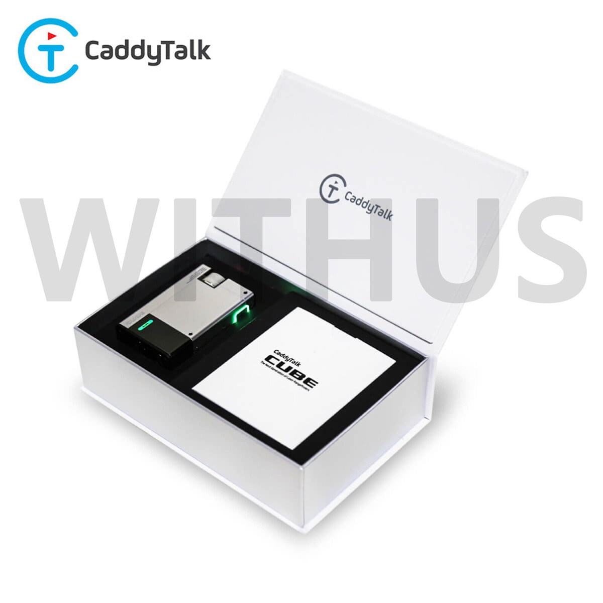 CaddyTalk CUBE シルバー コンパクト CaddyTalk CUBE Laser Golf Rangefinder Golf Distance Meter 4
