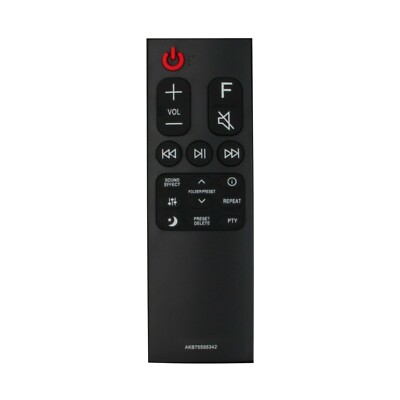 AKB75595342 Replace Remote for LG Soundbar SL5Y SL6Y SL6YF SL7Y SL7YF SN6Y SN7CY