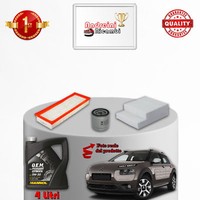 Inspektionskit Filter Und ÖL Xcitroen C4 Kaktus 1.2 60KW 82CV 2014->