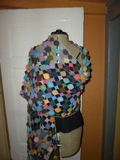 Kunsthandwerk Schal / Stola Handarbeit Kunsthandwerkermarkt kunterbunt