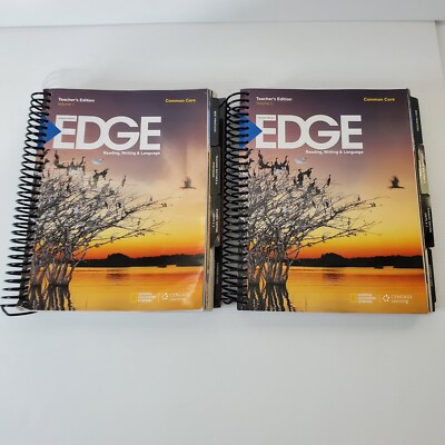 Hampton Brown Edge Level B Teacher's Edition 2 Volume Set Reading Writing 