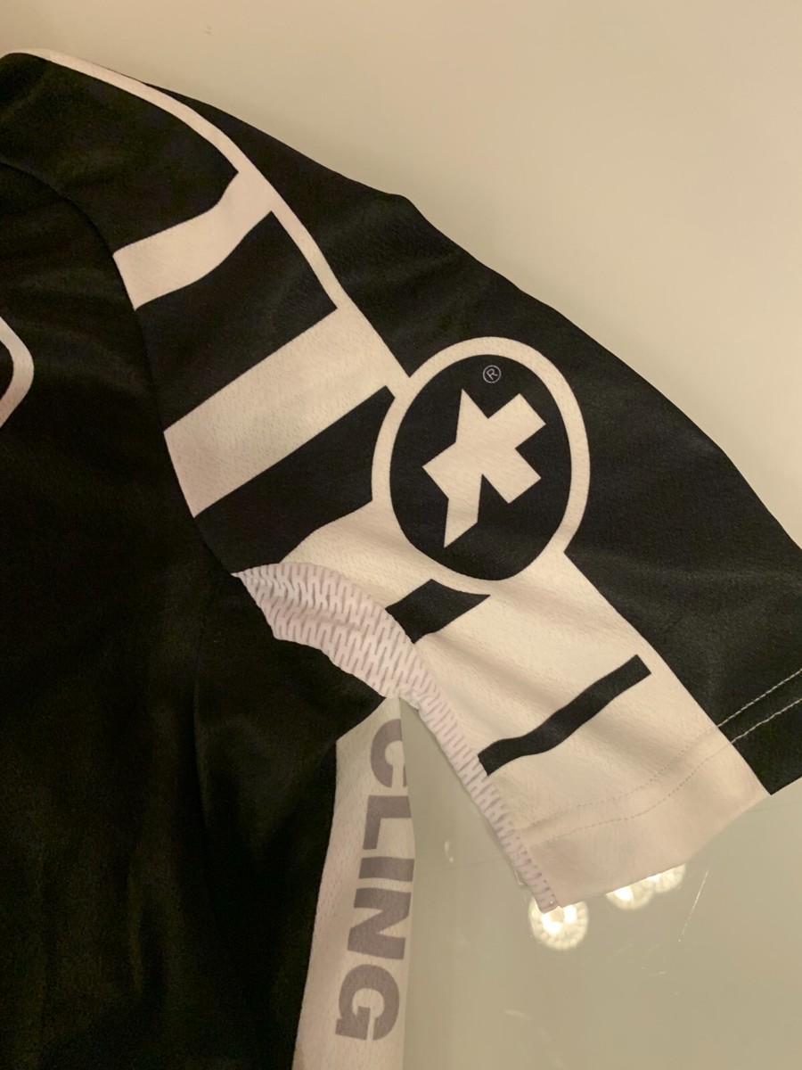 ASSOS Men SS. Mangusta S7 Black Summer Jersey Size M New | eBay