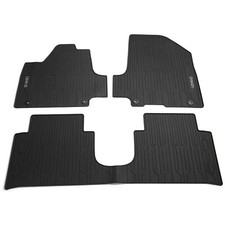 Original Hyundai Ioniq 5 Facelift Gummi Fußmatten 3x Allwettermatten GI131ADE55