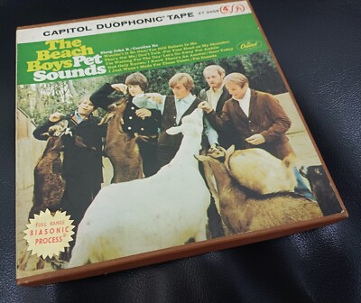 1966 THE BEACH BOYS PET SOUNDS open reel tape Analogue rock album