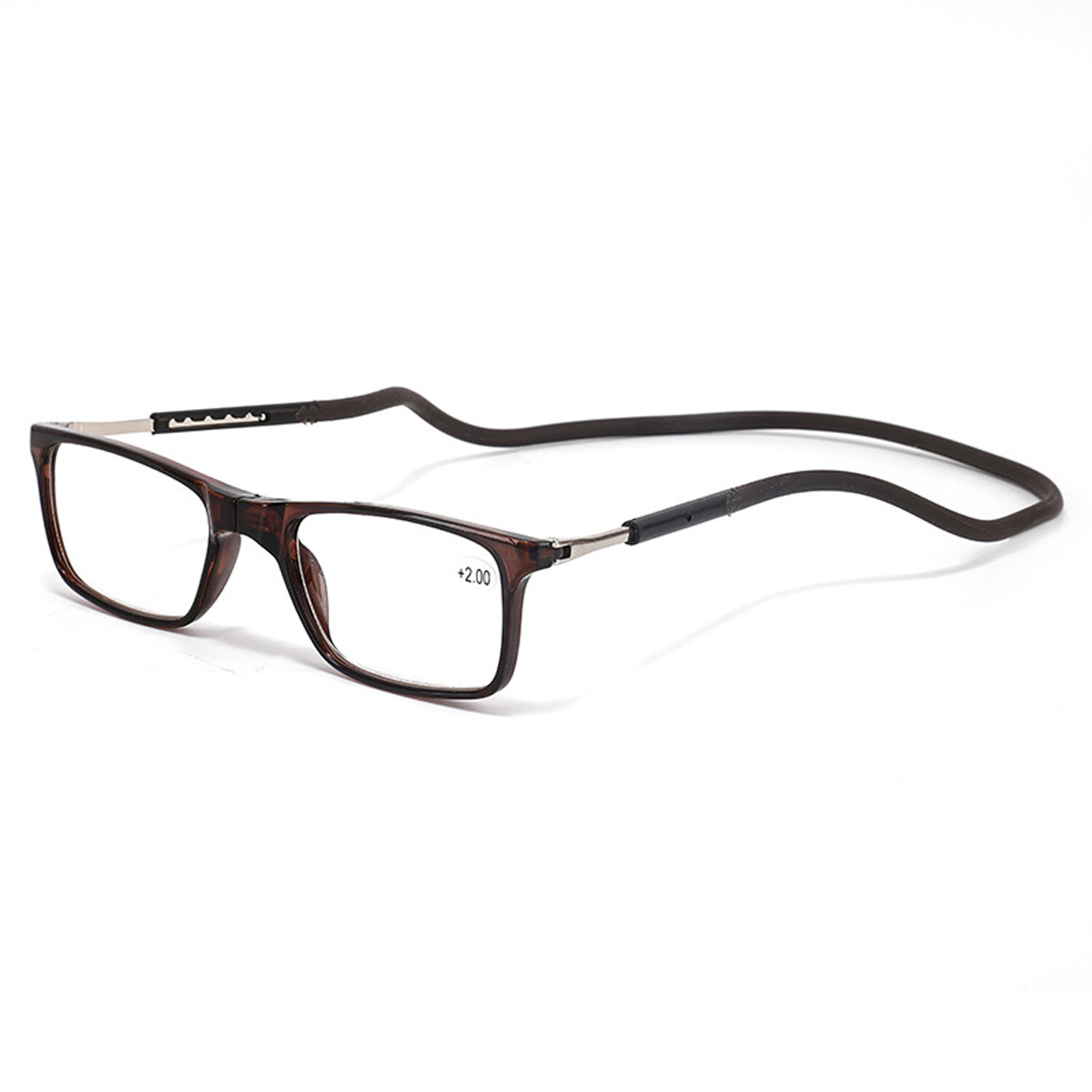 Reading Glasses Folding Men Women Click Front Neck Hanging