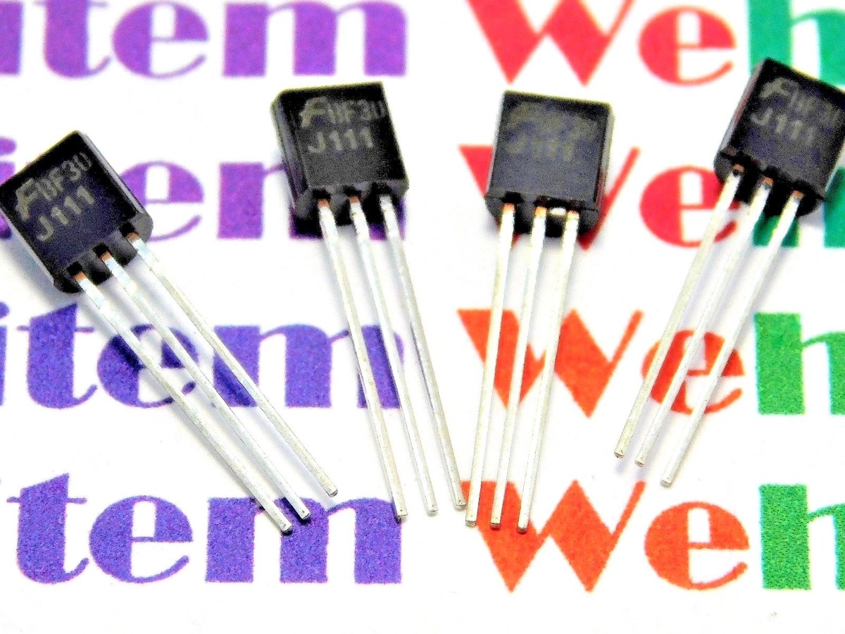 2 X J111 Transistor Jfet Canal N 35v 50ma To-92 | Cuotas Sin Interés - Foto 8