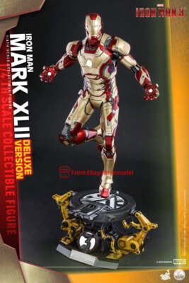 Hot Toys HT QS008 1/4 Iron Man 3 Mark42 MK42 DX Ver Action Figure