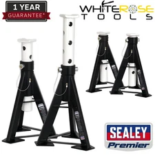 Sealey Axle Stands (Pair) 12tonne Capacity per Stand Premier Lifting Garage