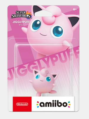 AMIIBO JIGGLYPUFF NUMERO 37 SUPER SMASH BROS COLLECTION NEUF