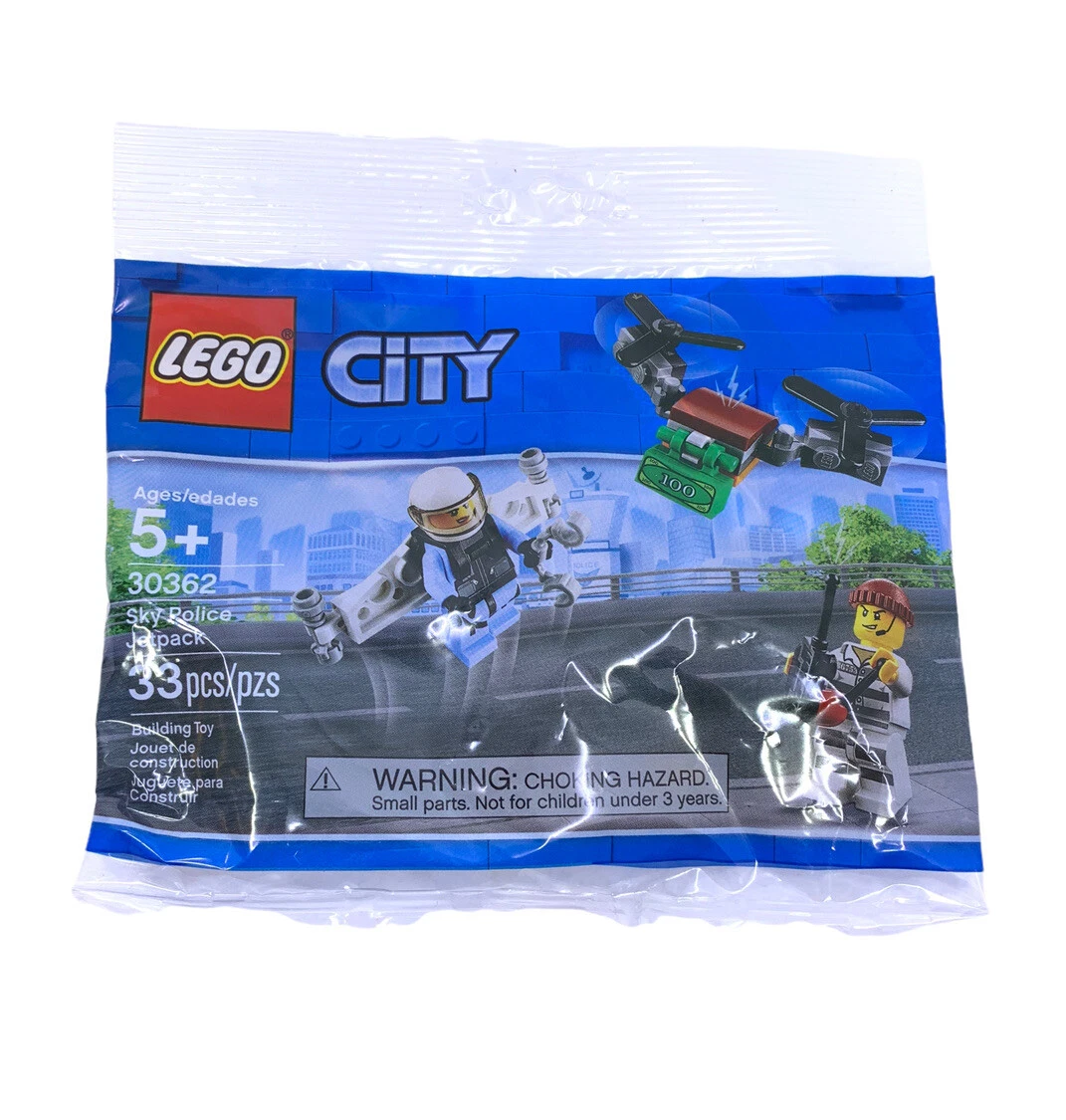 Lego City Sky Police Jetpack Polybag 30362 New Sealed eBay