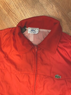 Vintage 70s IZOD Lacoste Packable Large Windbreaker Jacket