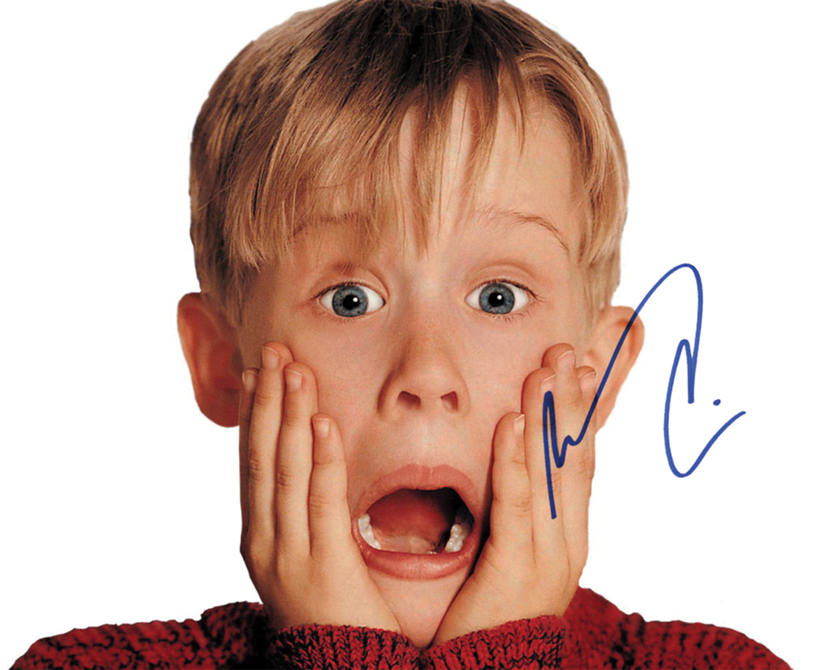 Présentoir Encadré 10x8 Pouces Authentique Du Film 'Maman, J'ai Raté L'avion !' (Home Alone) Signé Par Macaulay Culkin Avec Certificat D'authenticité (neuf)