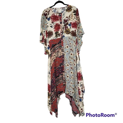 umgee patchwork dress