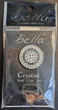 Bella Crystal Collection Golf Ballmarker Hatc...