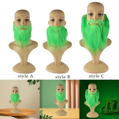 Fake Patrick Beard Costume Faux Leprechaun Beard for