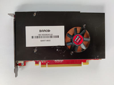 Barco MXRT-5600, Radeon Pro W5100, 4 GB GDDR5 PCI Express x16