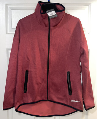 Women s Eddie Bauer After Burn 2.0  zip up athletic jacket size NEW!