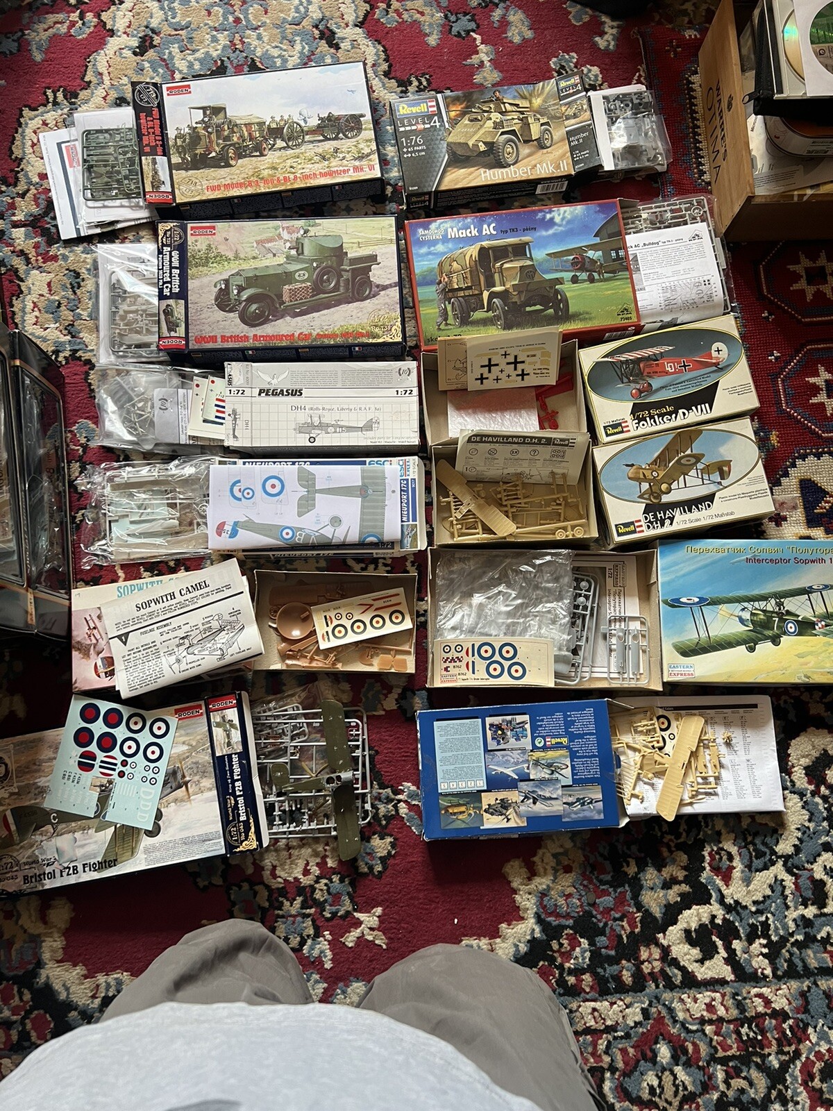 plastic model kits job lot eBay