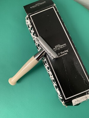 Edwin Jagger Double Edged Razor - Diffusion 72 Series (Ivory) Ivory
