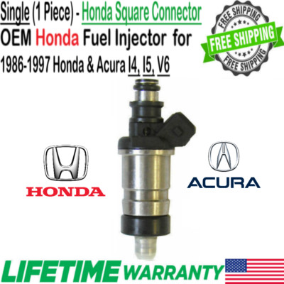 Genuine Set of 1 Honda Fuel Injector For 1995, 1996, 1997 Honda Accord 2.7L V6