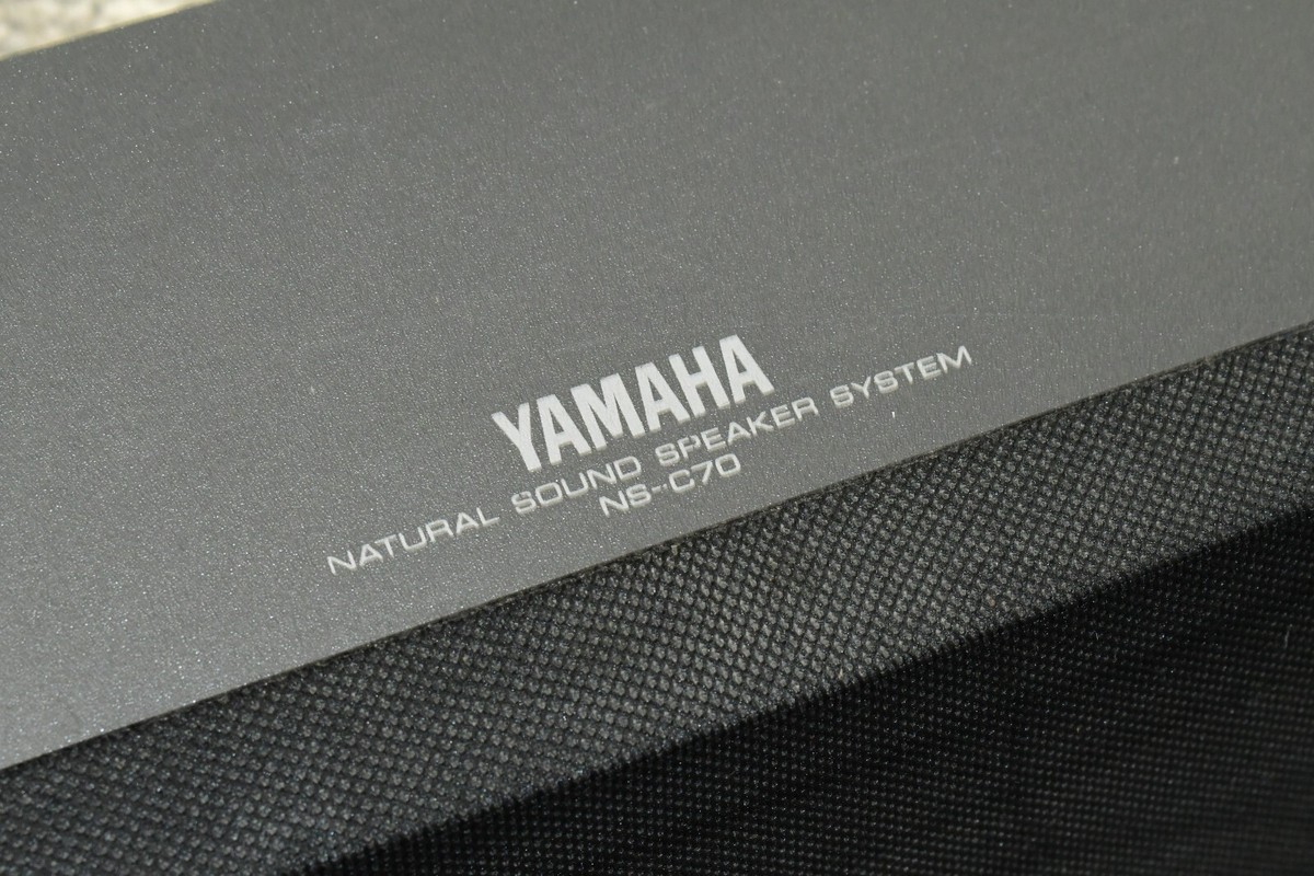 Yamaha NS-C70 Natural Sound Center Channel 17” Speaker, Black