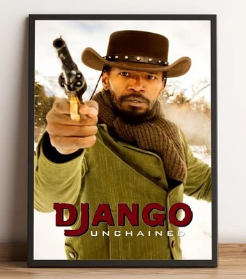 Django Unchained Poster, Movie Print, Wall Art, Home Decor, Gift for Film Fans 4