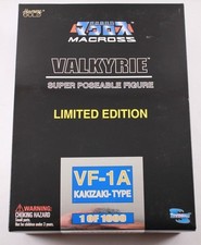 Macross Valkyrie VF-1A KAKIZAKI-TYPE Super Poseable Limited Edition Sealed