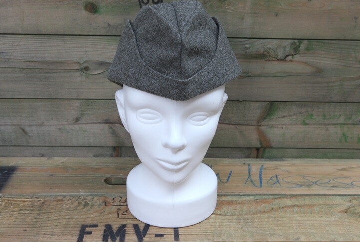1940s/50s Grey Wool Hat with Beading 1940s Grey Hat - Etsy main image 4