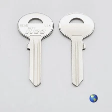 1636 Key Blanks for Bumil, Diplomat, McGunn, Phoenix, SAGA, and others (2 Keys)