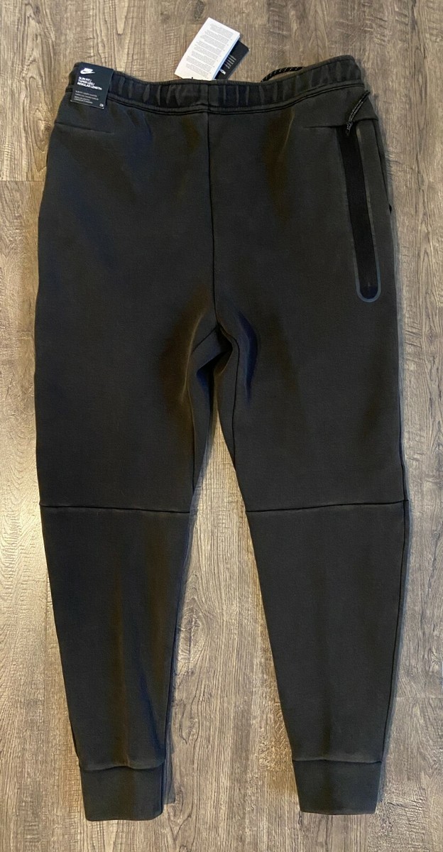 Nike Sportswear Tech Fleece Washed Joggers Black CZ9918-010 Men's