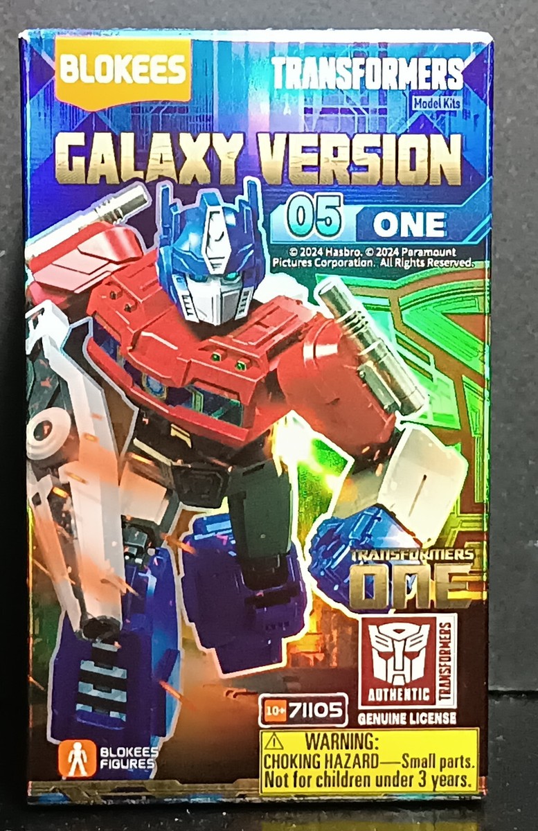 HASBRO 2024 BLOKEES TRANSFORMERS ONE GALAXY VERSION 05 - 1 x BLIND