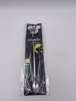 Disney Japan: Mickey Mouse Muddler Spoon: Grey (F5)