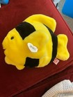 TY Beanie Buddy Bubbles Yellow and Black Fish Pristine Clean Retired 11 in Plush — photo 1