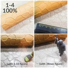 Texture Rollers - Set 1 - 3D printed texture roller for polymer clay, arts, craf