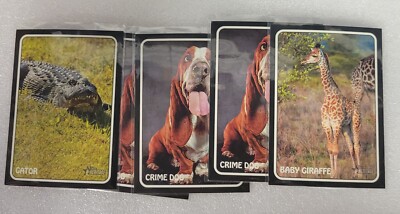 2024 TOPPS HERITAGE 1975 ZOOS WHO INSERT COMPLETE YOUR SET