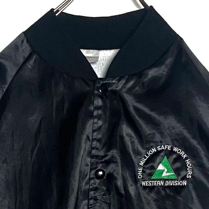 80S Vintage Clothing Made In Usa Stadium Jacket Black Xl 80S Vintage Clothing Made In Usa Stadium Jacket Black Xl
