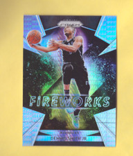2018/19 Panini Prizm DENNIS SMITH JR Fireworks Insert Card Silver Hyper Prizm