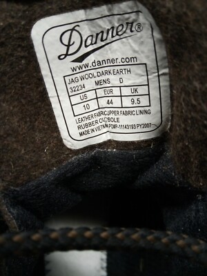 Danner Jag Wool Style #32234 | Dark Earth Need Insoles | eBay display picture 1