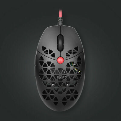 COX CM600 Ultra Light Mini Professional Wired Gaming Mouse / Max 12000 DPI