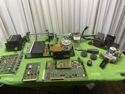 Haag-Streit Octopus 500EZ Perimeter large lot of back up parts