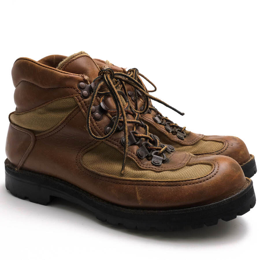 Danner Feather Light Gore-Tex Leather Brown Work Boots US 7.5