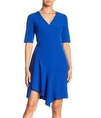 Maggy London Solid Dream Asymmetrical Woven Dress, Size 4 - Patriot Bl at Nordstrom Rack Maggy London Solid Dream Asymmetrical Woven Dress, Size 4 - Patriot Bl at Nordstrom Rack