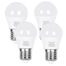 3W LED Bulb Equivalent 25 Watt Light Bulbs A15 Daylight 5000K Energy Saving L...