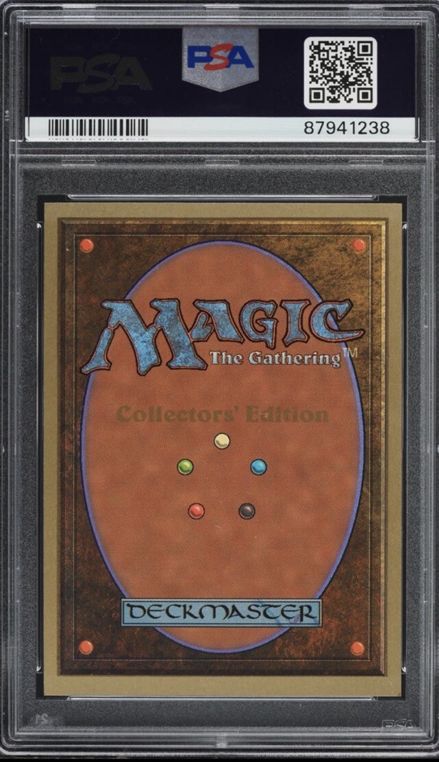 1993 Magic Collectors Edition Time Vault Psa 9 Mint Graded 1993 Magic Collectors Edition Time Vault Psa 9 Mint Graded