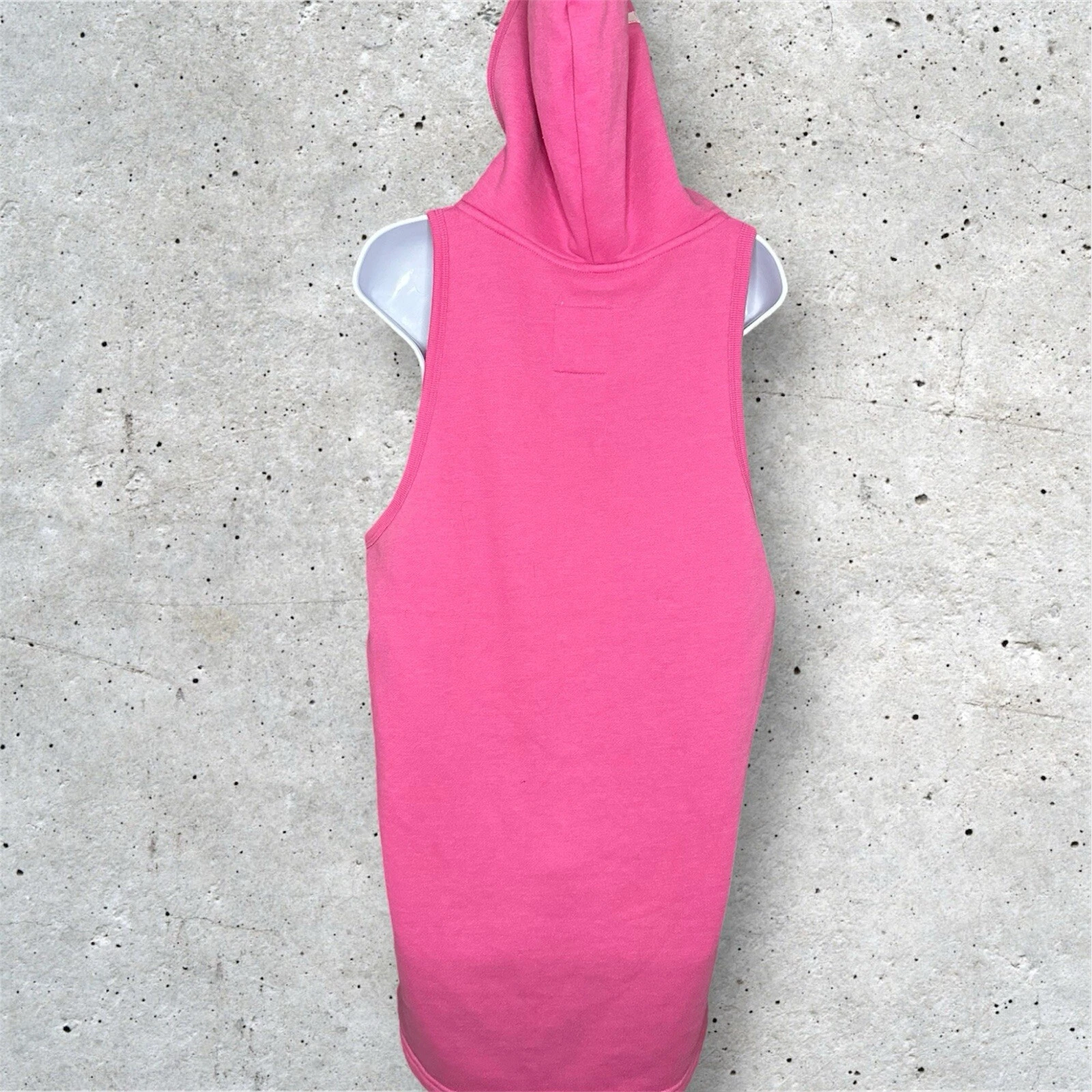 UNDERCOVER Maglione senza maniche con cappuccio Victoria's Secret rosa Y2K