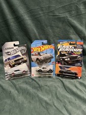 Lotto di 3 Hotwheels 70 Buick GSX, Big Bel Air Zamac, Buick Grand National