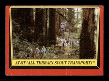 At-St All Terrain Scout Transport 106 1983 Star Wars ROTJ Lucasfilms Topps TCG